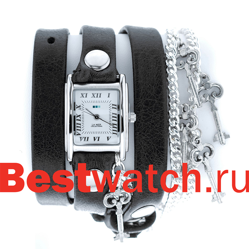 Часы La Mer С цепочками и подвесками LMCW1032-SIL